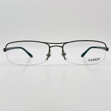 Starck Mikli Eyeglasses Men Women Oval Gray Flex Temples Half Rim BIOCUT P0848 NEW