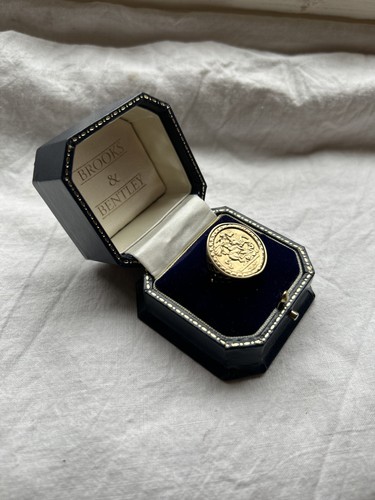 9ct gold ring mens - gold,