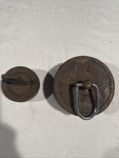 Pair Of Vintage Cast Iron