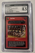 Star Wars CCG - Theed Palace - Droid Racks - CGC Near Mint/ Mint+ 8.5