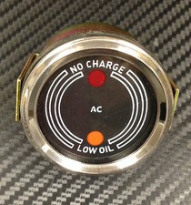 *David Brown Tractor  850,880,900,950,990 Implematics Only Oil & Charger Gauge*