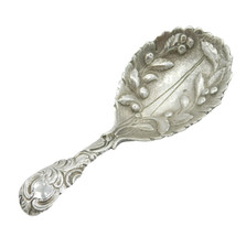 Sterling Silver Floral Pattern