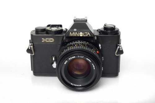 Minolta black 35mm - xd,