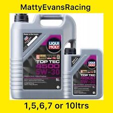 5W30 Synthetic Engine Oil Liqui Moly Top Tec 4500 Jaguar Land Rover C1 2317 2318