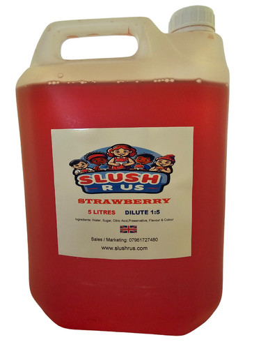Litre strawberry slush puppy - 5,