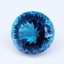 22.35 ct Natural Paraiba Green Tourmaline Round Cut Certified Loose Gemstone