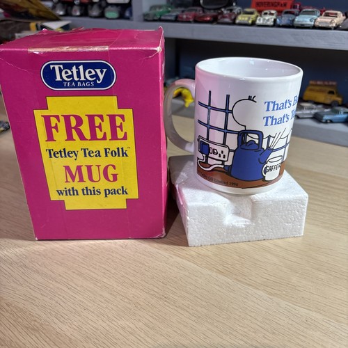 Tetley tea mug vintage - mug,