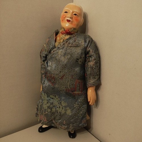 Wooden doll vintage - doll, 12"