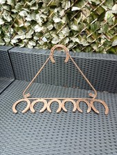 Vintage Horse Shoe Metal Plant