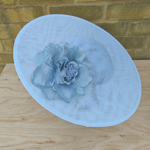 White blue grey flower - flower, wide
