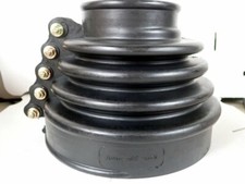 Torque tube boot front axle