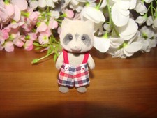 Sylvanian Families Vintage Chestnut Racoon Child Figure Calico Critters