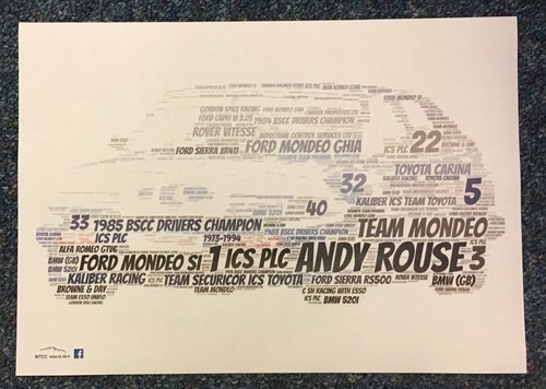 Andy rouse btcc bscc triumph - rouse,