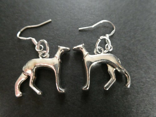 Lovely silver plated greyhound - lovely,