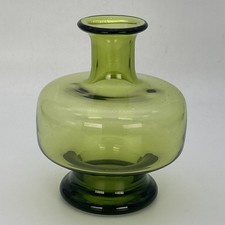 Holmegaard Denmark Green Vase
