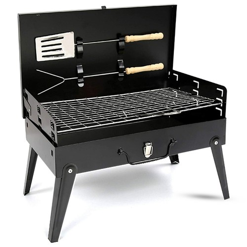 Portable folding charcoal bbq - folding,