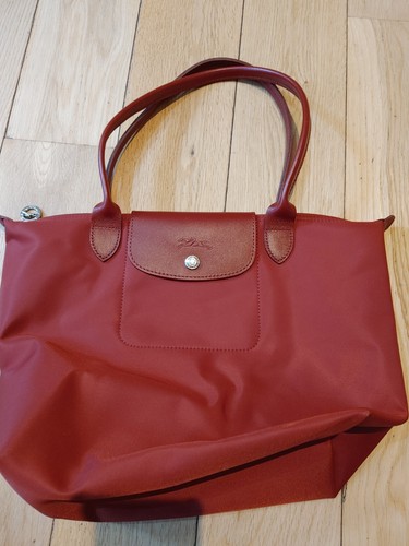 Longchamp pliage wine - longchamp, red