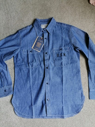 Usn navy chambray shirt - usn, the