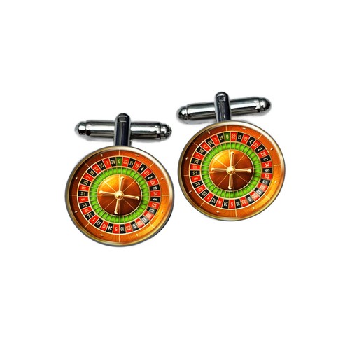 Roulette wheel cufflinks - cufflinks, –