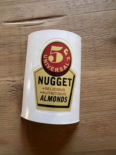 Nugget almonds vending machine - nugget,