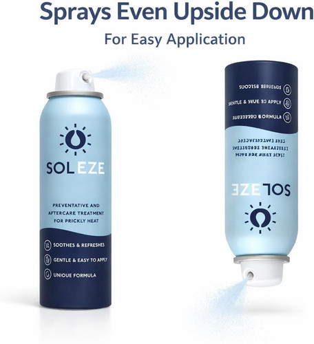 Prickly heat treatment spray - prickly,