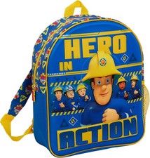 Fireman Sam Bag Boys Backpack