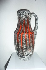 Scheurich Keramik 407/35 "Lora" vase floor vase fat lava height approx. 35 cm volcanic glass