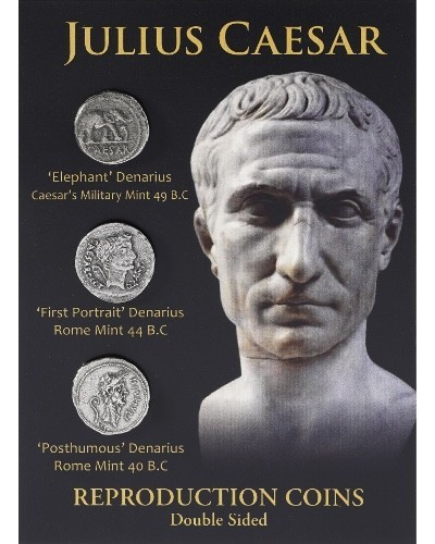 Julius caesar coin set - julius, of