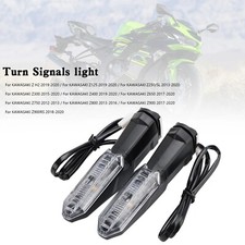 Clear Light Direction Indicators For Kawasaki Z250 Z650 Z750 Z800 Z900 H7