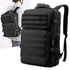 45L Military Tactical Army Backpack Rucksack Camping Hiking Trekking Outdoor Bag