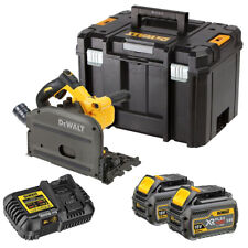 Dewalt DCS520T2 54V XR Flexvolt 165mm Plunge Saw 2 x 6Ah Battery Charger & Case