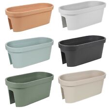 Large Garden Flower Bridge Hanging Planter Plant Pots Balcony Railing Rail Fence