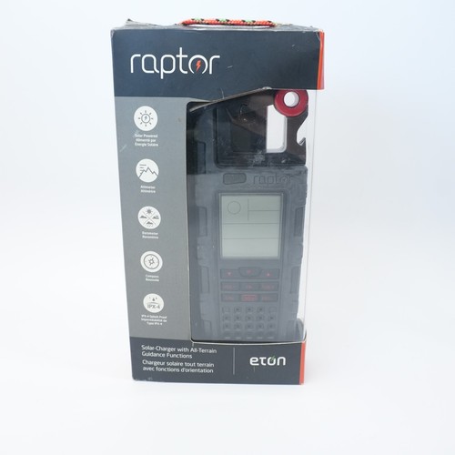 Eton raptor solar power - eton,