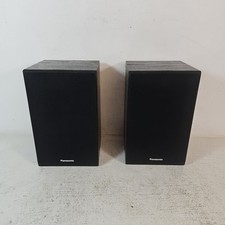 Panasonic SB-PM02 Micro Bookshelf Hi-Fi Stereo Speakers 6ohm 30w Tested Working