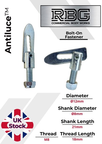 Antiluce fastener m8 - antiluce™, x