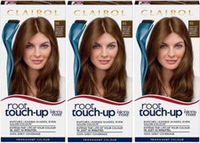 Clairol Root Touch-Up Permanent Hair Dye, 5G Medium Golden Brown x 3 - 3 Units