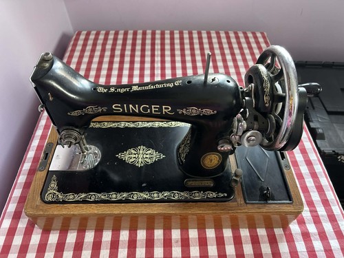 Singer vintage 99k hand - singer,