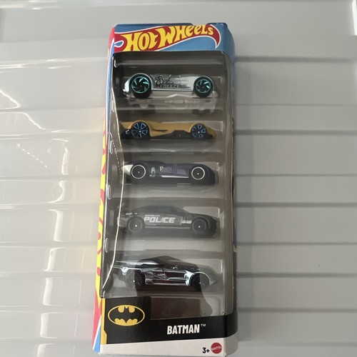 Hot wheels batman - wheels, 5-pack