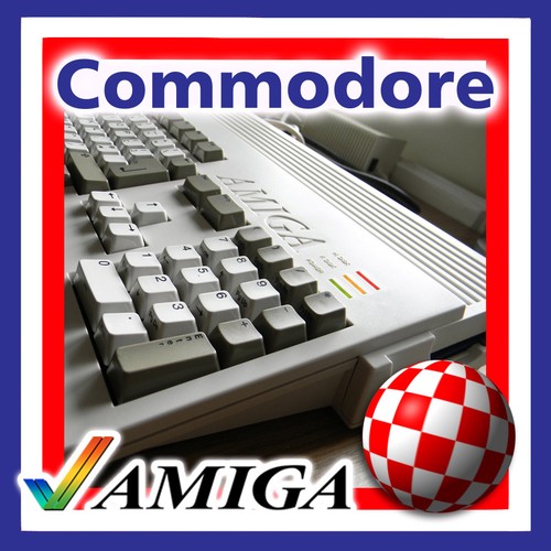 Commodore amiga 1200 keyboard - commodore,