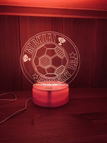 Football themed led night - football,