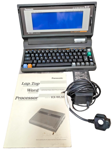 Vintage panasonic wl55 laptop - panasonic,