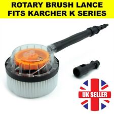 Rotary Brush Lance Attachment for Karcher K Series Pressure Washer Jet Cleaner