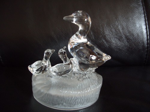Ducks geese glass ornament - geese,