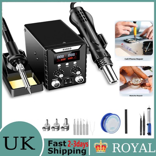 Soldering iron station hot - iron,