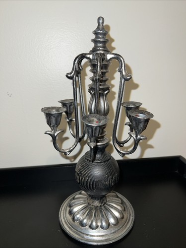 Vtg piano candelabra ornate - vtg,