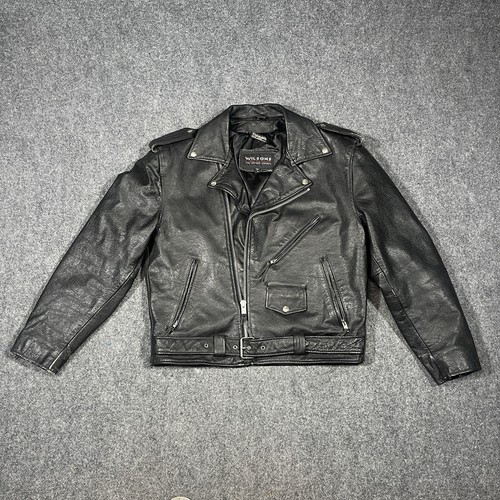 Vtg wilsons leather - wilsons, motorcycle