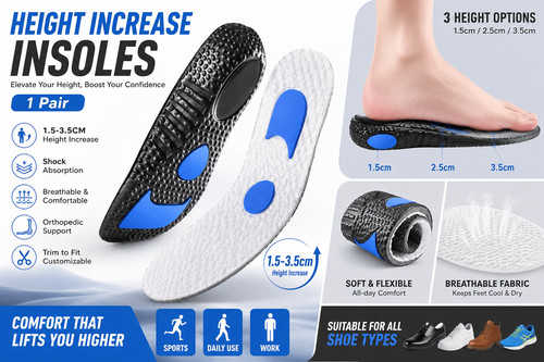 Height increase insoles - increase,