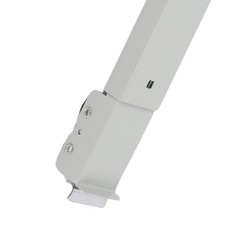 1 Pair White 24 Wheel Extendable Appliance Slider Heavy Duty Dolly