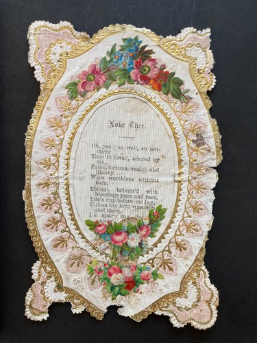 Victorian paper lace love thee - paper,
