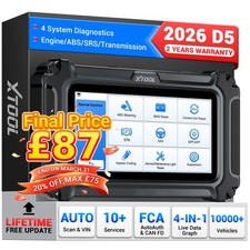 2026 XTOOL D5 OBD2 Scanner
